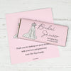 Personalized Wedding Dress Chocolate Bar Wrappers Bridal Shower Favor