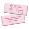 Personalized Wedding Dress Hershey's Milk Chocolate Bar Bridal Shower Favor