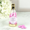 Personalized Bridal Shower Champagne Celebration Champagne Bottle with Just Candy Chocolate Minis