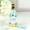 Personalized Bridal Shower Brunch and Bubbly Champagne Bottle with Just Candy Chocolate Minis