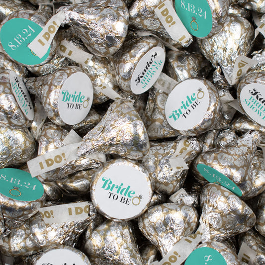 Personalized Bride to Be Hershey's 'I Do' Kisses