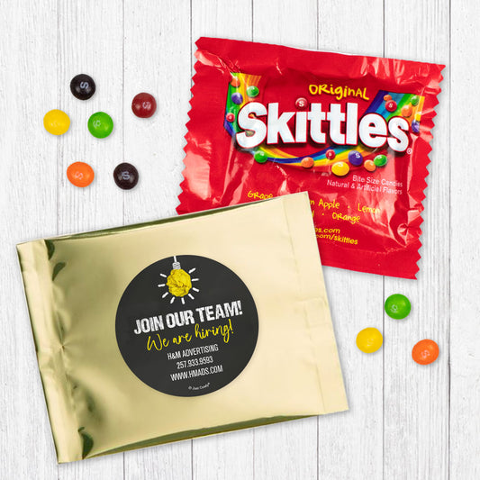 Personalized We Are Hiring Skittles