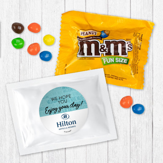 Personalized Enjoy Your Stay! Peanut M&Ms