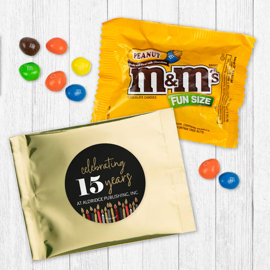 Personalized Employee Anniversary Peanut M&Ms