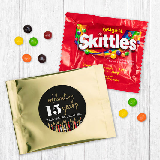 Personalized Employee Anniversary Skittles