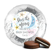 Personalized Over the Moon Baby Shower Milk Chocolate Covered Oreos