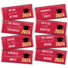 Personalized Graduation Confetti Candy Belgian Chocolate Bars Gift Box (8 Pack)