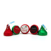 Assembled Christmas Bright Happy Holidays Hershey's Kisses Candy 90ct - 14.4oz