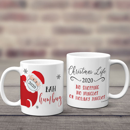 Personalized Bah Humbug 11oz Mug Empty