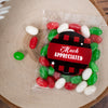 Personalized Christmas Care Package Candy Gift Box - Buffalo Print