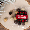 Personalized Christmas Care Package Candy Gift Box - Buffalo Print