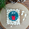 Personalized Christmas Care Package Candy Gift Box - Merry Modern Christmas