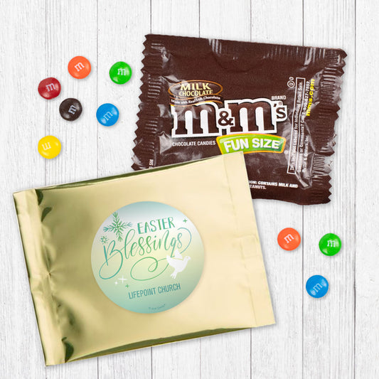 Personalized Easter Blessings Milk Chocolate M&Ms