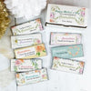 Personalized Grandma Candy Gift Box Belgian Chocolate Bars (8 Pack)