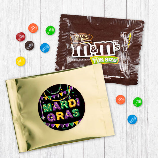 Mardi Gras Milk Chocolate M&Ms