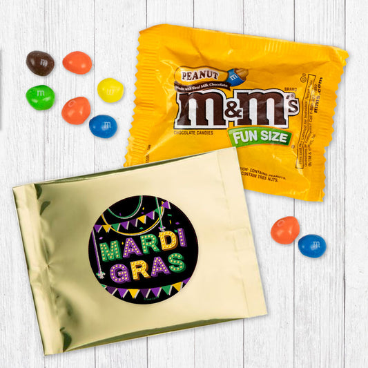 Mardi Gras Peanut M&Ms