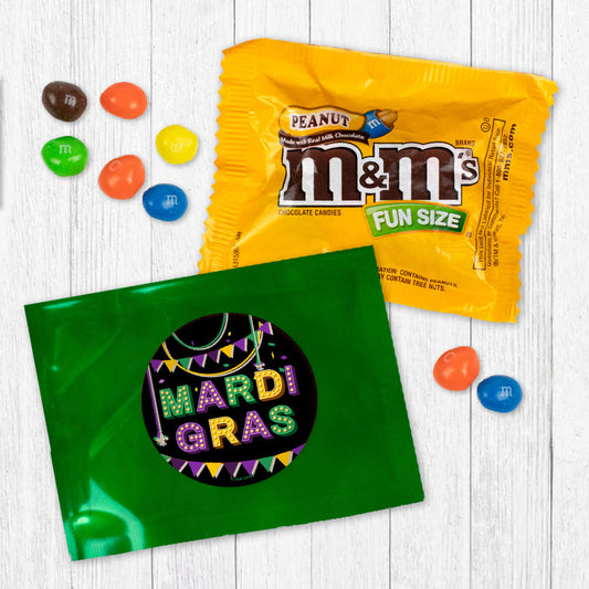 Mardi Gras Peanut M&Ms