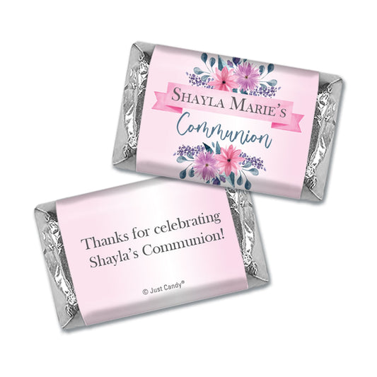 Personalized Celebrating Communion Hershey's Miniatures