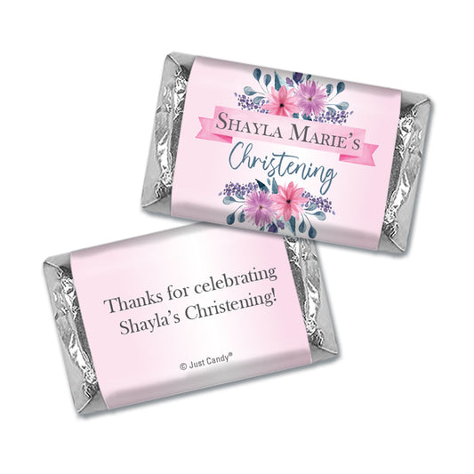 Personalized Celebrating Christening Hershey's Miniatures