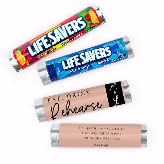 Personalized Rehearse Lifesavers Rolls (20 Rolls)