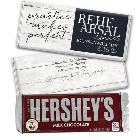 Personalized Rehearsal Practice Makes Perfect Chocolate Bar