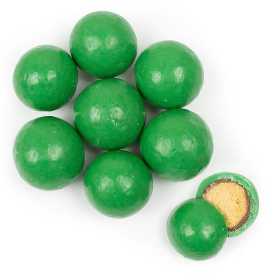 Premium Gourmet Green Milk Chocolate Malted Milk Balls