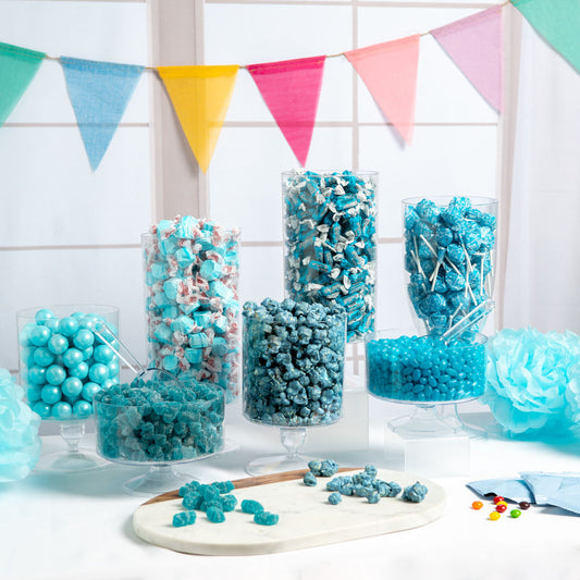 Light Blue Non Heat Sensitive Candy Buffet