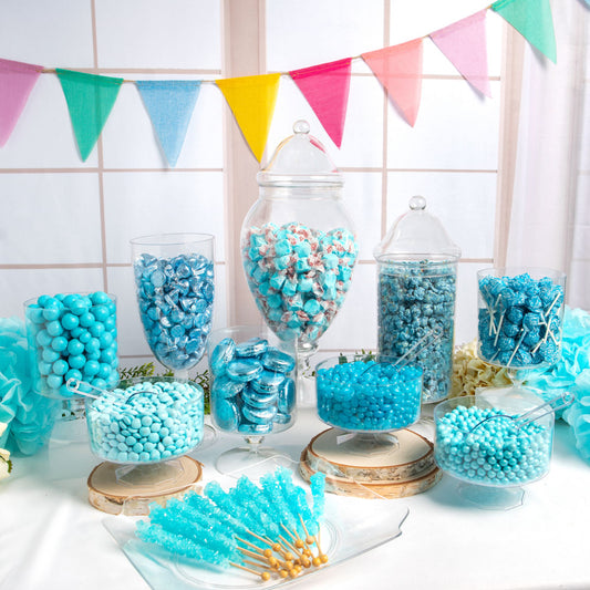 Light Blue Premium Candy Buffet