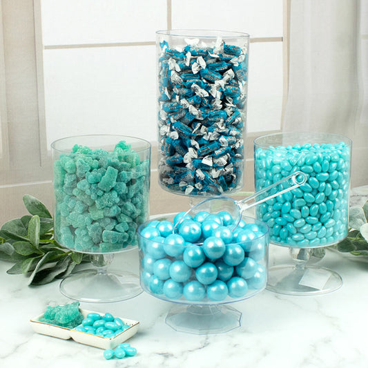 Light Blue Value Size Candy Buffet