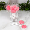 Just Candy Pink Flat Lollipops