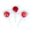 Just Candy Red Flat Lollipops