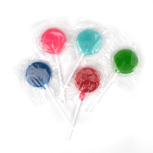 Just Candy Assorted Flat Lollipops