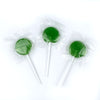 Just Candy Green Flat Lollipops