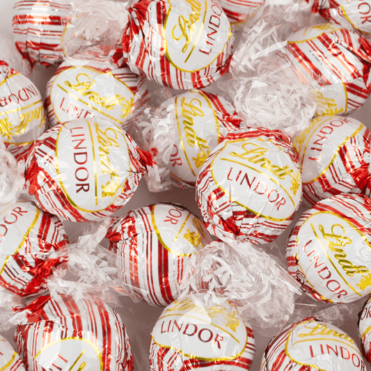 Lindor White Chocolate Peppermint Truffles