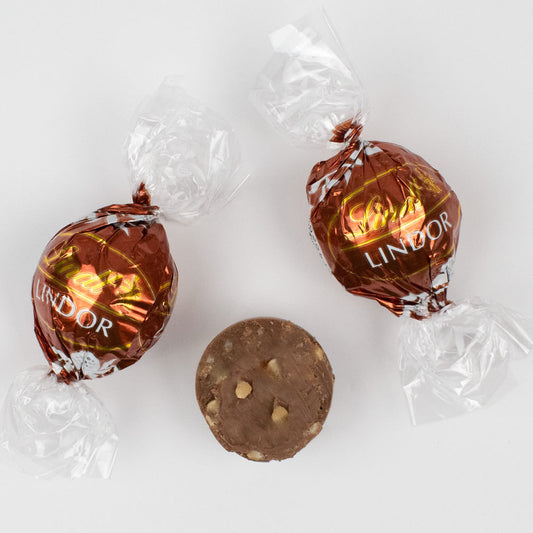 Brown Hazelnut Milk Chocolate Lindor Truffles by Lindt