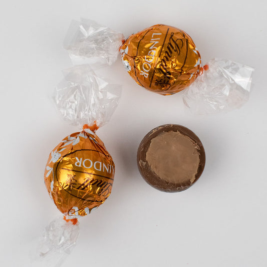 Caramel Milk Chocolate Lindor Truffles by Lindt