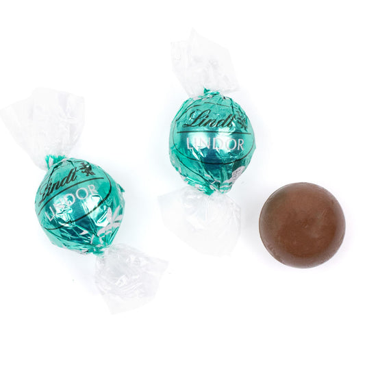 Lindor Teal Foil Chocolate Coconut Truffles