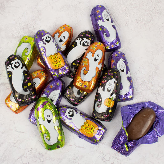 Halloween Mini Ghosts - Milk Chocolate