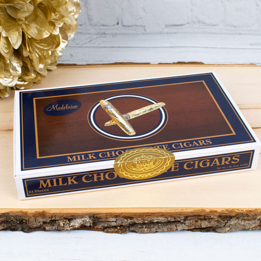 Gold Madelaine Milk Chocolate Cigars