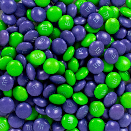 Halloween Green & Purple M&Ms Mix - 2LB