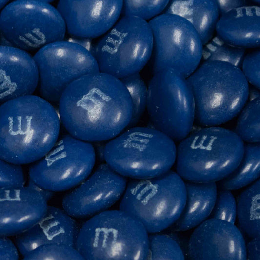 Dark Blue M&Ms Milk Chocolate Candies