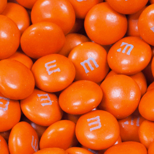 Orange M&Ms Milk Chocolate Candies