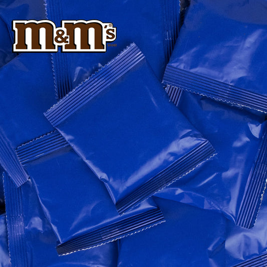 M&Ms Milk Chocolate Candies - Blue Treat Pack