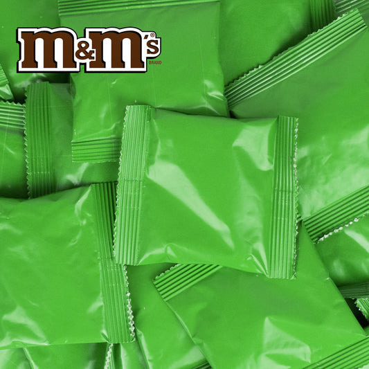 M&Ms Milk Chocolate Candies - Green Treat Pack