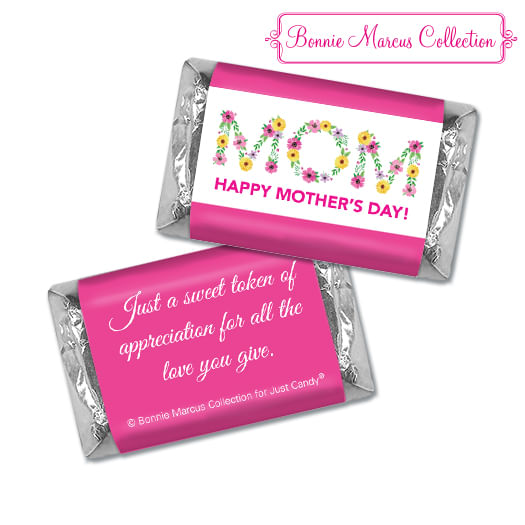 Bonnie Marcus Happy Mother's Day Clear Heart Box with Hershey's Mix