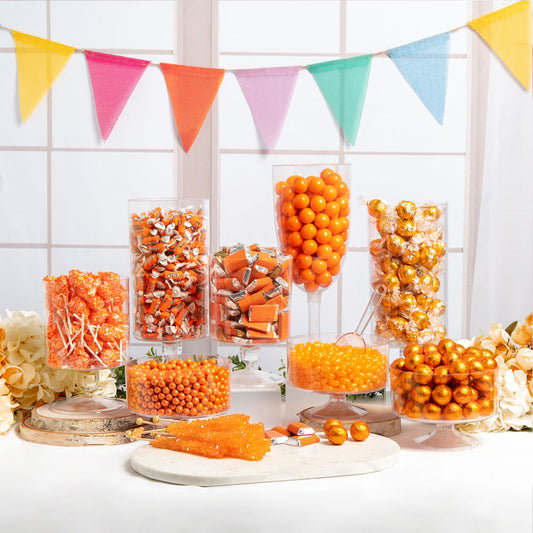 Orange Deluxe Candy Buffet