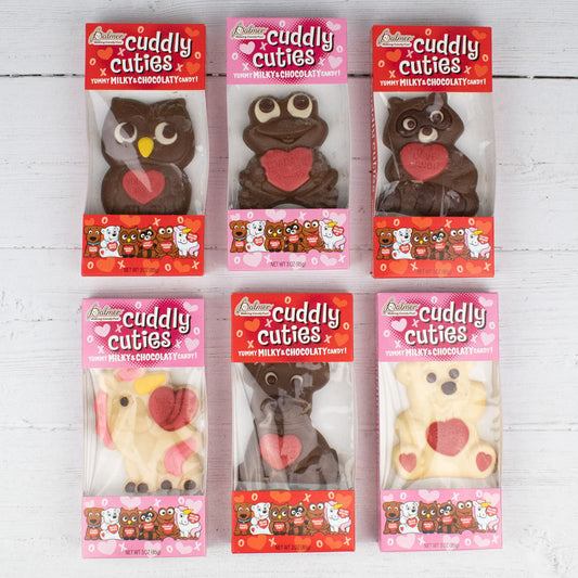 Cuddly Cuties Chocolates - Tray of 24 2.5oz Boxes