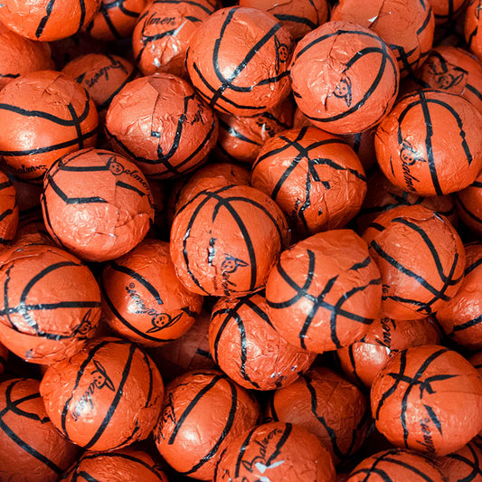 Milk Chocolate Basketballs