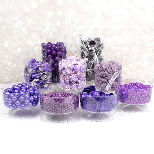 Purple Deluxe Candy Buffet