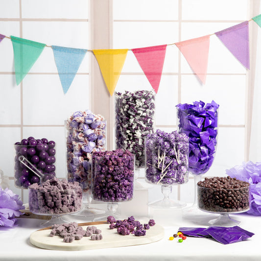 Purple Non Heat Sensitive Candy Buffet